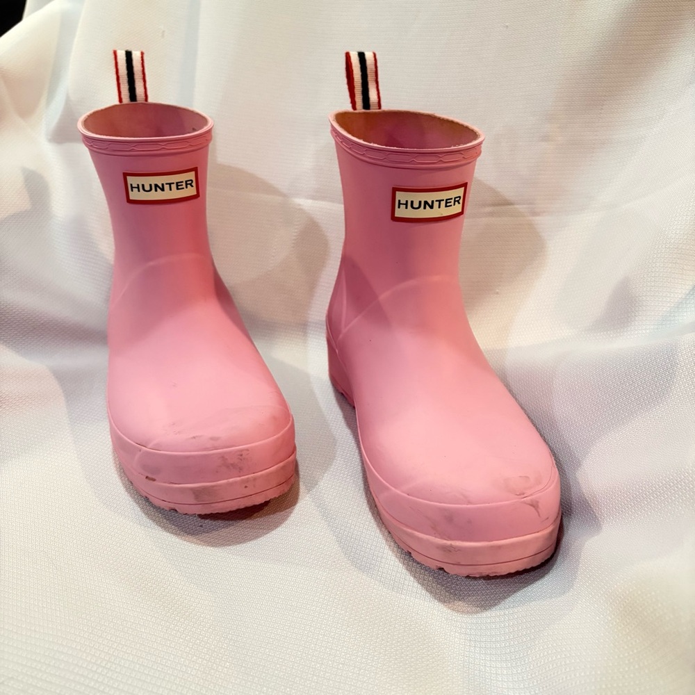 Hunter Pink Women's Winter & Rain Boots - Picture 4 of 14